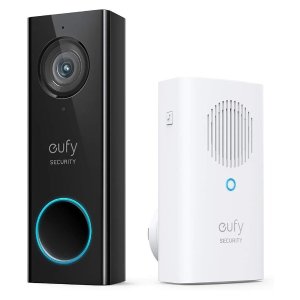 $59.99 无月费+本地存储eufy Video Doorbell 2K 智能门铃 带警铃