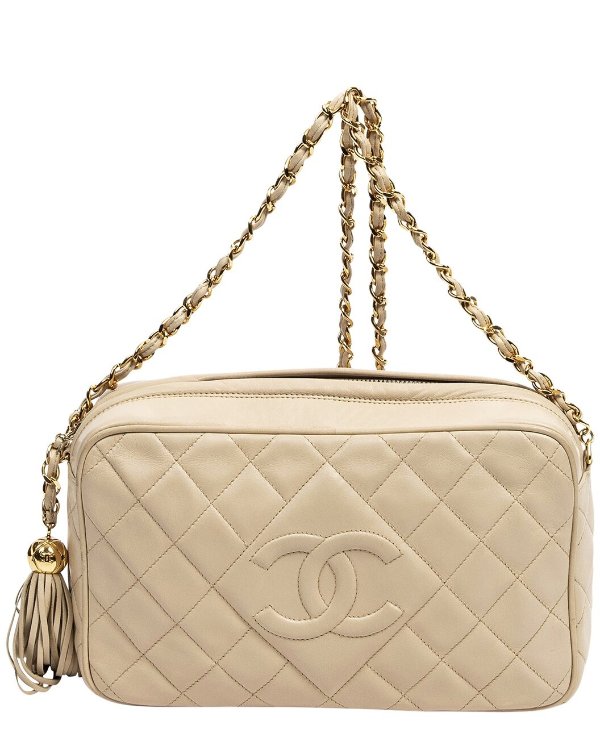 Chanel Lambskin Vintage Tassel Spearmint Shoulder Bag – Designer Exchange  Ltd