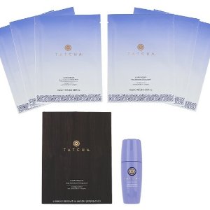 TATCHA Luminous Deep Hydration Firming Serum & 6 Sheet Masks Sale