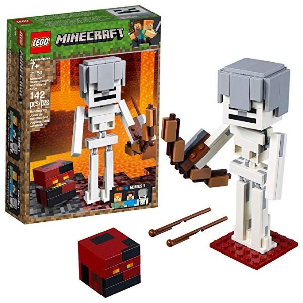 Lego Minecraft 骷髅弓箭手和岩浆怪21150 4311550 14 99 北美省钱快报