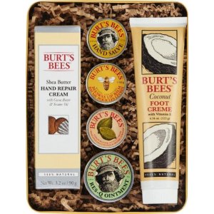 Burts Bees Classics Gift Set, 6 Products in Giftable Tin