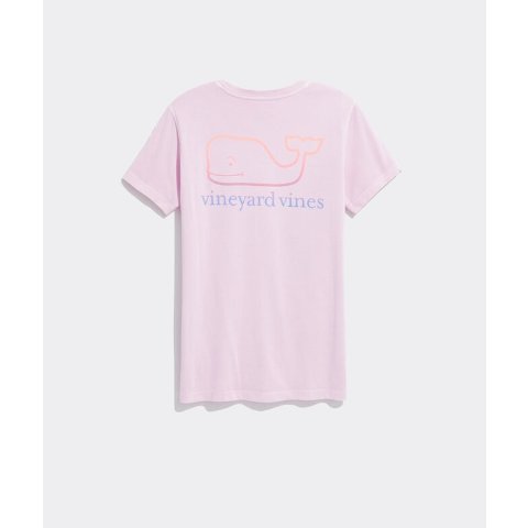 Vineyard VinesTwo-Tone Vintage Whale Pocket Tee