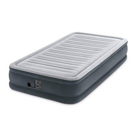 Dura-Beam Deluxe Comfort Plush Airbed Series with Internal Pump (2021 Model) - Twin, 13"H