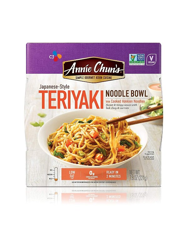 Teriyaki Noodle Bowl, Japanese-Style (Pack of 6)