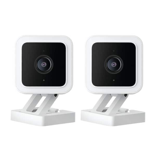 Cam v3 Wired Home Security Camera with 3-Months Cam Plus (2-Pack)