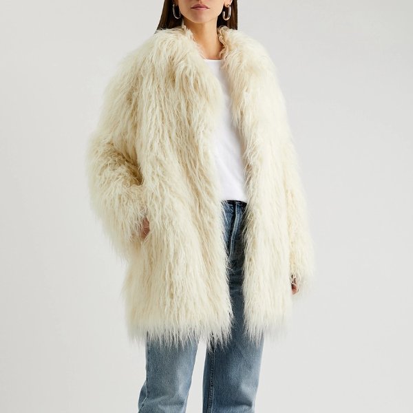 Janice faux fur coat