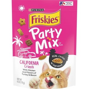 Friskies 猫咪零食 6盎司 加州风味和海鲜味