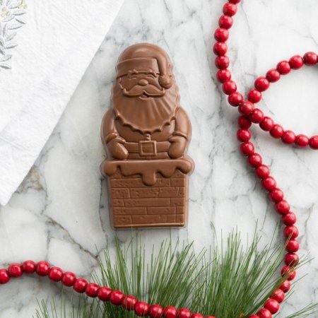 1-Pound Milk Chocolate Peanut Butter Giant Holiday Santa