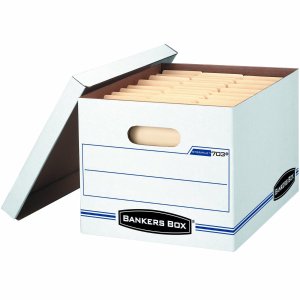 Bankers Box Stor/File Storage Box 12 x 10 x 15 Inches 10-Pack