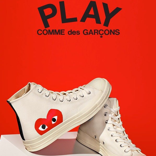 Converse x Comme des Garcons PLAY Chuck 70