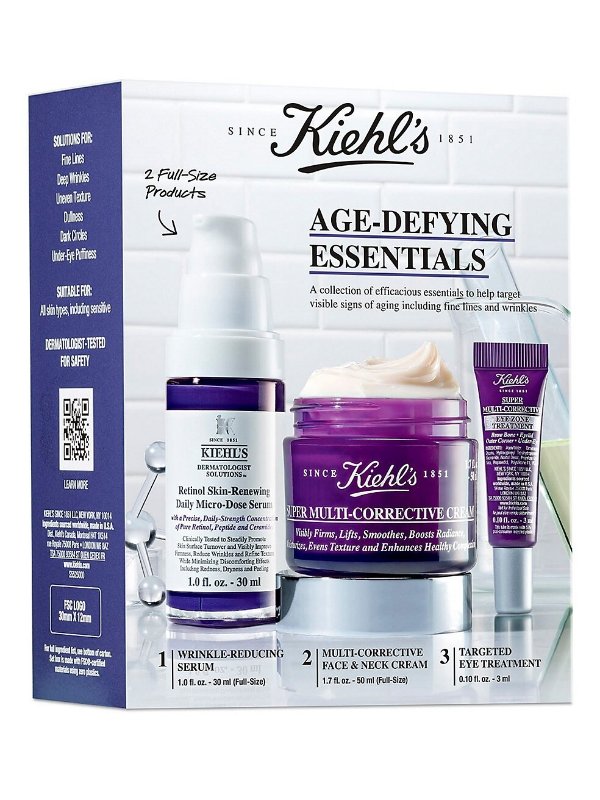 Age-Defying Essentials 3-Piece Skincare Set