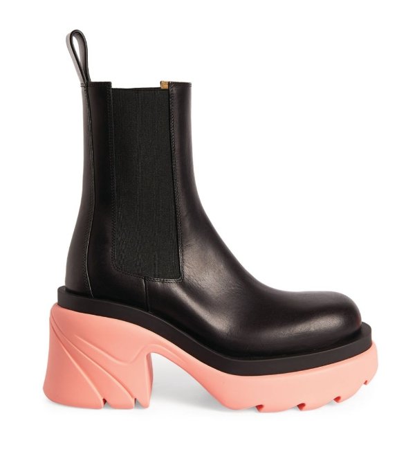 Leather Flash Ankle Boots 95 | Harrods US