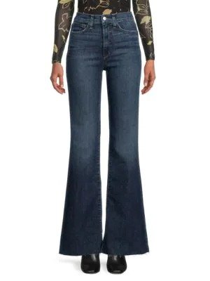 ​High Rise Flare Jeans