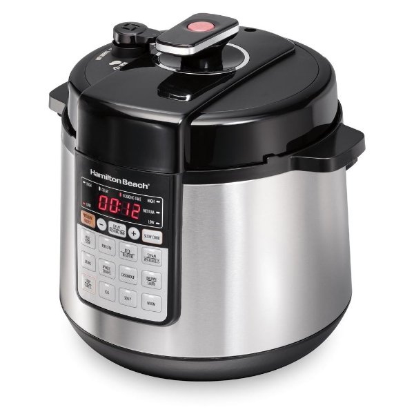 Multi-Function 6 Qt. Stainless Steel Electric Pressure Cooker