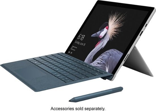 - Surface Pro – 12.3” Touch-Screen – Intel Core i7 – 8GB Memory - 256GB Solid State Drive (Fifth Generation) - Silver