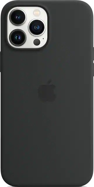 Black Silicone Case with MagSafe Case - iPhone 13 Pro Max - AT&T