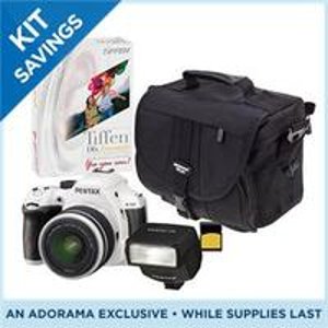 Pentax K-50 Digital SLR Camera , Lens And Flash Kit(Various Colors And Combos)