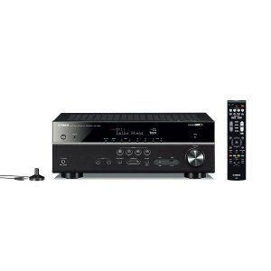 Yamaha RX-V583BL 7.2-Channel 4K Ultra HD MusicCast AV Receiver, Works with Alexa
