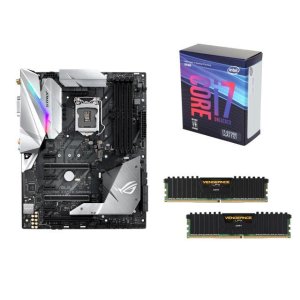 i7-8700K + Asus Rog Strix Z370-E + 16GB DDR4 攒机套装