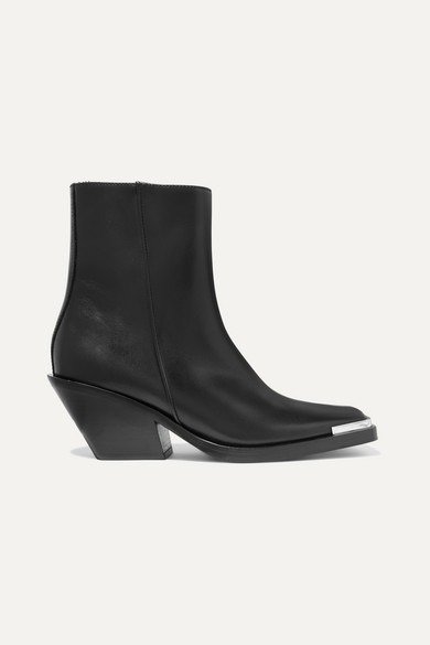 Braxton leather ankle boots