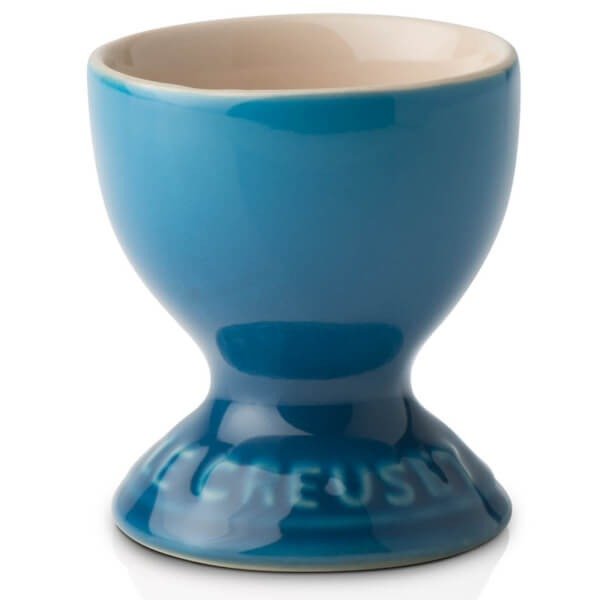 蓝釉蛋壳造型杯