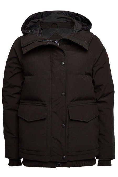 Deep Cove Down Filled Bomber Jacket with Hood