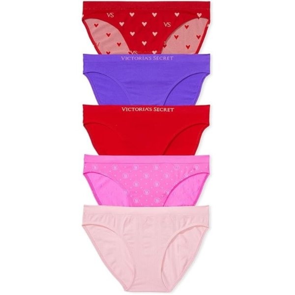 Seamless Bikini Panty Pack, Underwear for Women (XS-XXL)