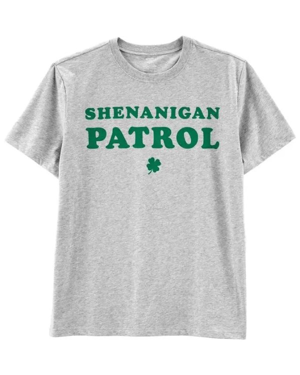 Adult St. Patrick's Day Jersey Tee