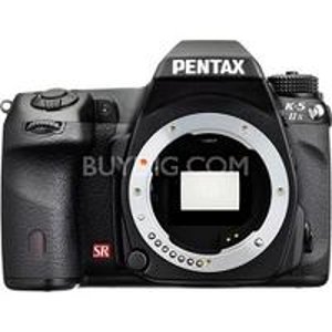 Pentax K-5 IIs Weatherproof 16.3 MP Digital SLR Digital Camera Body