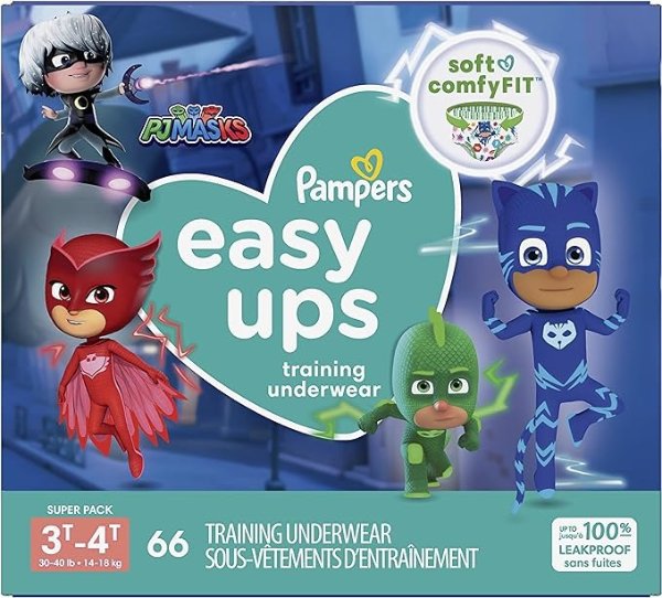  EasyUps Training Pants Pull On Disposable Diapers