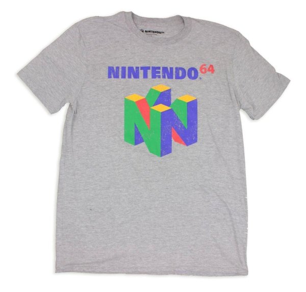 Nintendo 64 Vintage Logo T-Shirt | GameStop
