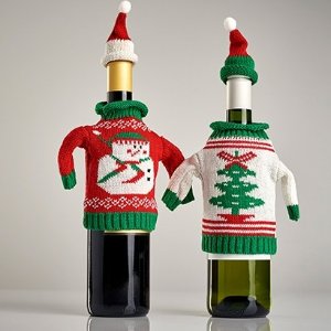 Splash 15 Bottles of Premium Wine, Two Holiday Bottle Sweaters, Corkscrew, and $30 Voucher from Splash Wines
