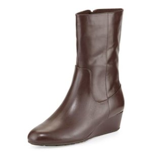 Cole Haan Tali GRAND O/S Short Leather Boot, Chestnut