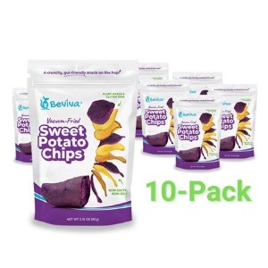 Beviva Sweet Potato Chips, 10-Pack