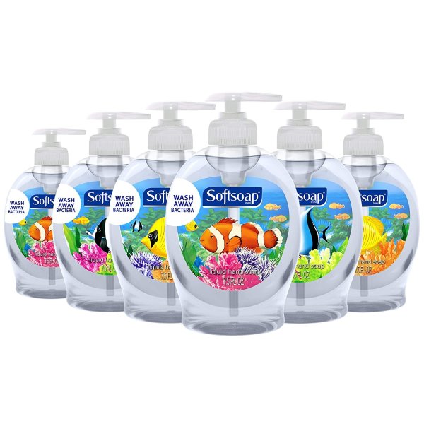 Softsoap 洗手液 7.5oz 6瓶装