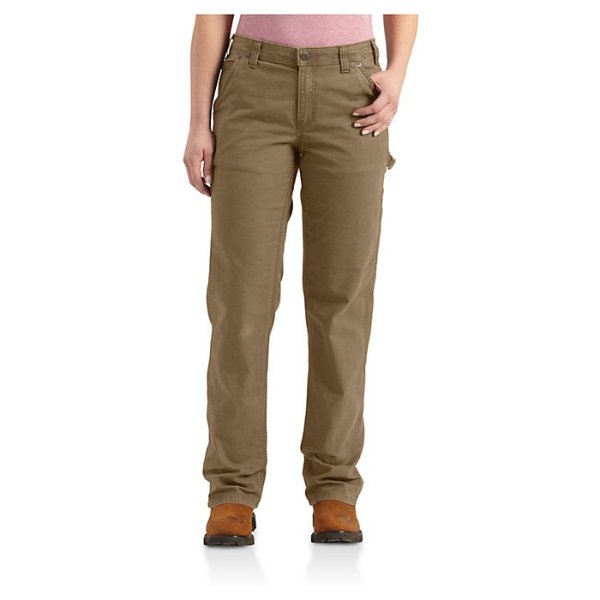 Women's Rugged Flex Loose Fit Canvas Work Pant