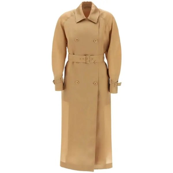 MAX MARA double-breasted 'sacco' trench