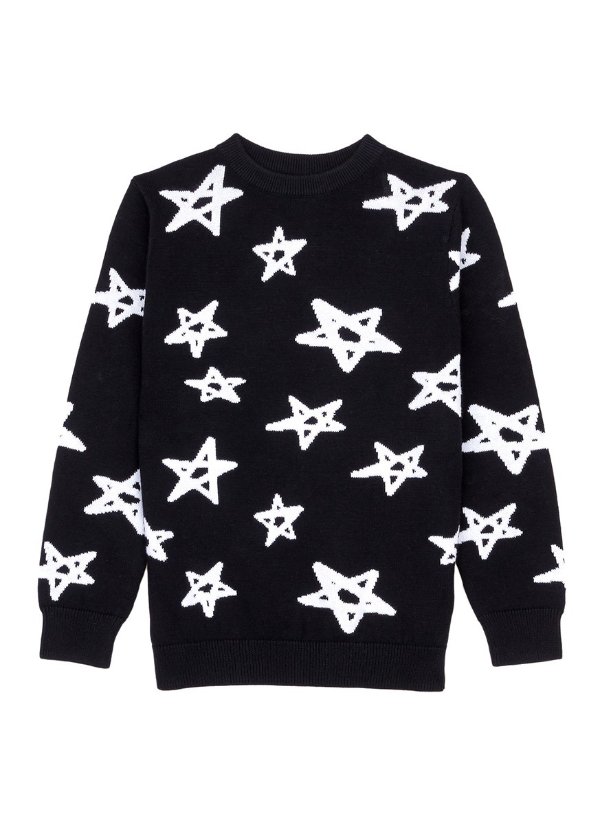 Little Starters x Lane Crawford | Star intarsia knit kids sweater | Kids | Lane Crawford - Shop Designer Brands Online
