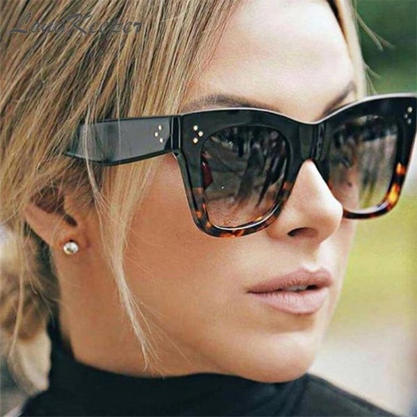 AliExpress 4.61US $ 2020 Square Sunglasses Women Big Size Eyewear Lunette  Femme Luxury Brand Sunglasses Women Vintage Rivet Sun Glasse Uv400 -  Sunglasses - AliExpress 4.61