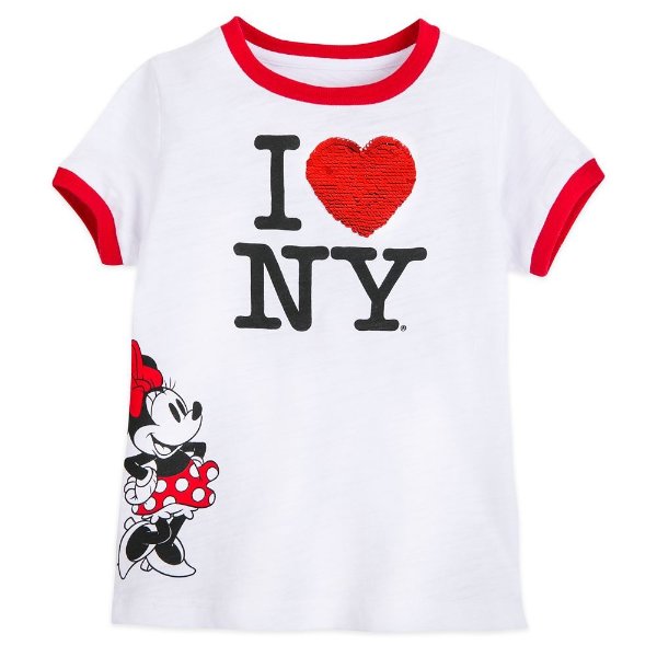 I ♥ NY 爱心可变色 女童T恤