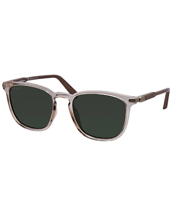 Ferragamo Men's SF881S 53mm Sunglasses / Gilt
