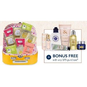 with Any $35 Purchase @ L'Occitane
