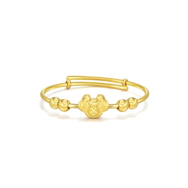 Chinese Gifting Collection 999.9 Gold Bangle(598452-WT-0.2390) | Chow Sang Sang Jewellery
