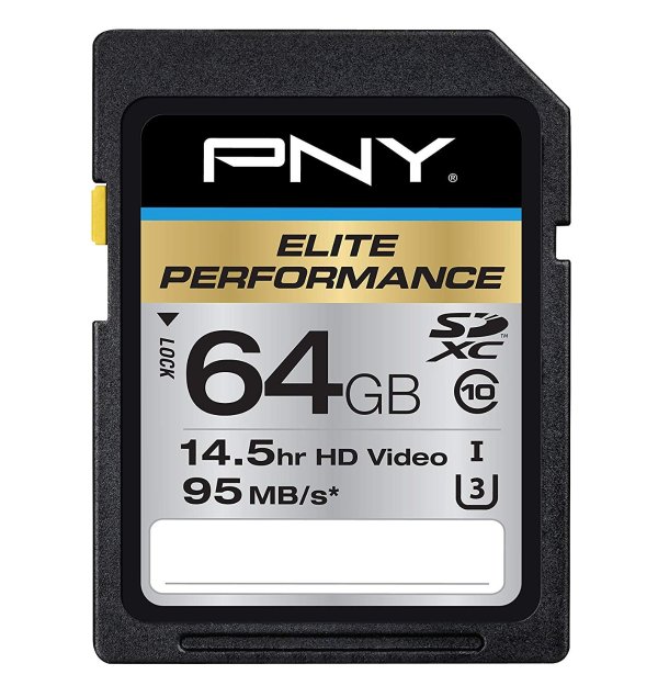 PNY Elite Performance 64GB SDXC 95MB/s 高速卡