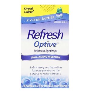 Refresh Optive 超舒适润眼眼药水 15ml x 2瓶