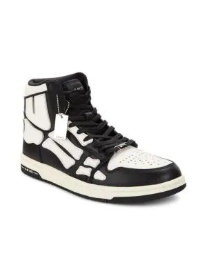 Two Tone High Top Sneakers