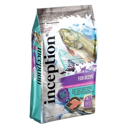 INCEPTION Fish Recipe Dry Cat Food, 13.5-lb bag - Chewy.com