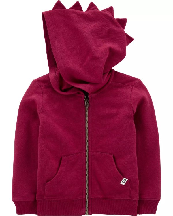 Spike Zip-Up French Terry HoodieSpike Zip-Up French Terry Hoodie
