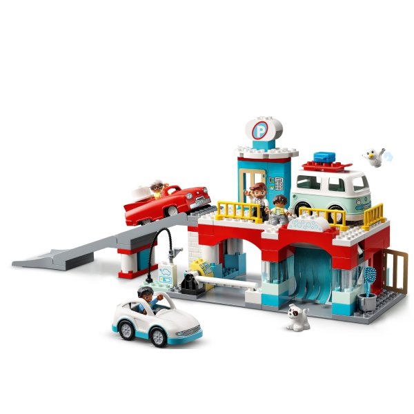 Parking Garage and Car Wash 10948 | DUPLO® | Buy online at the Official LEGO® Shop US