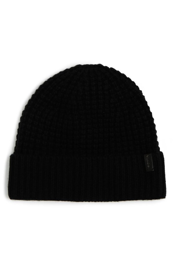 Thermal Wool & Cashmere Cuffed Beanie